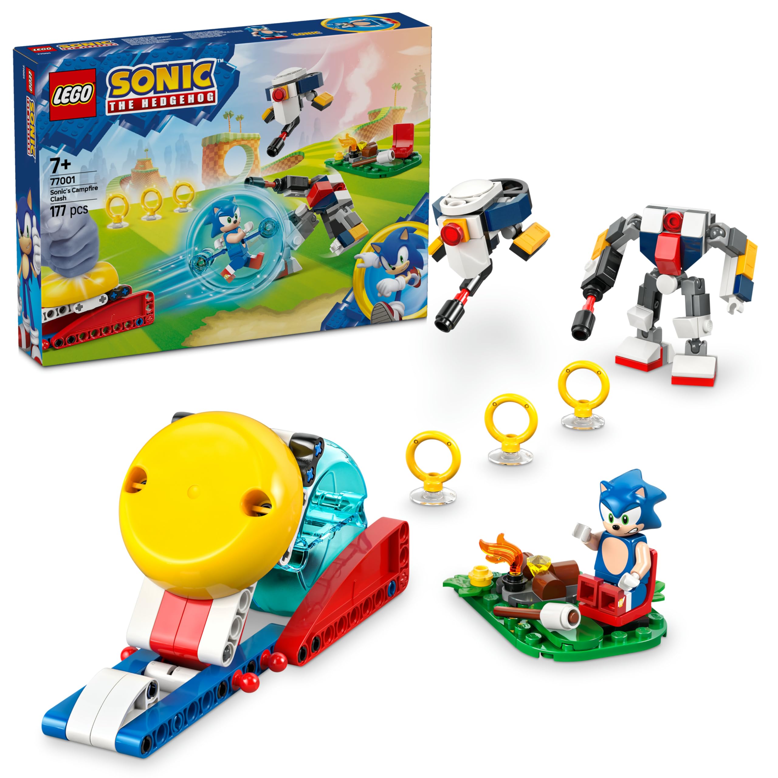 LEGO Sonic The Hedgehog: Sonic'in Kamp Ateşi Çarpışması 77001, 7